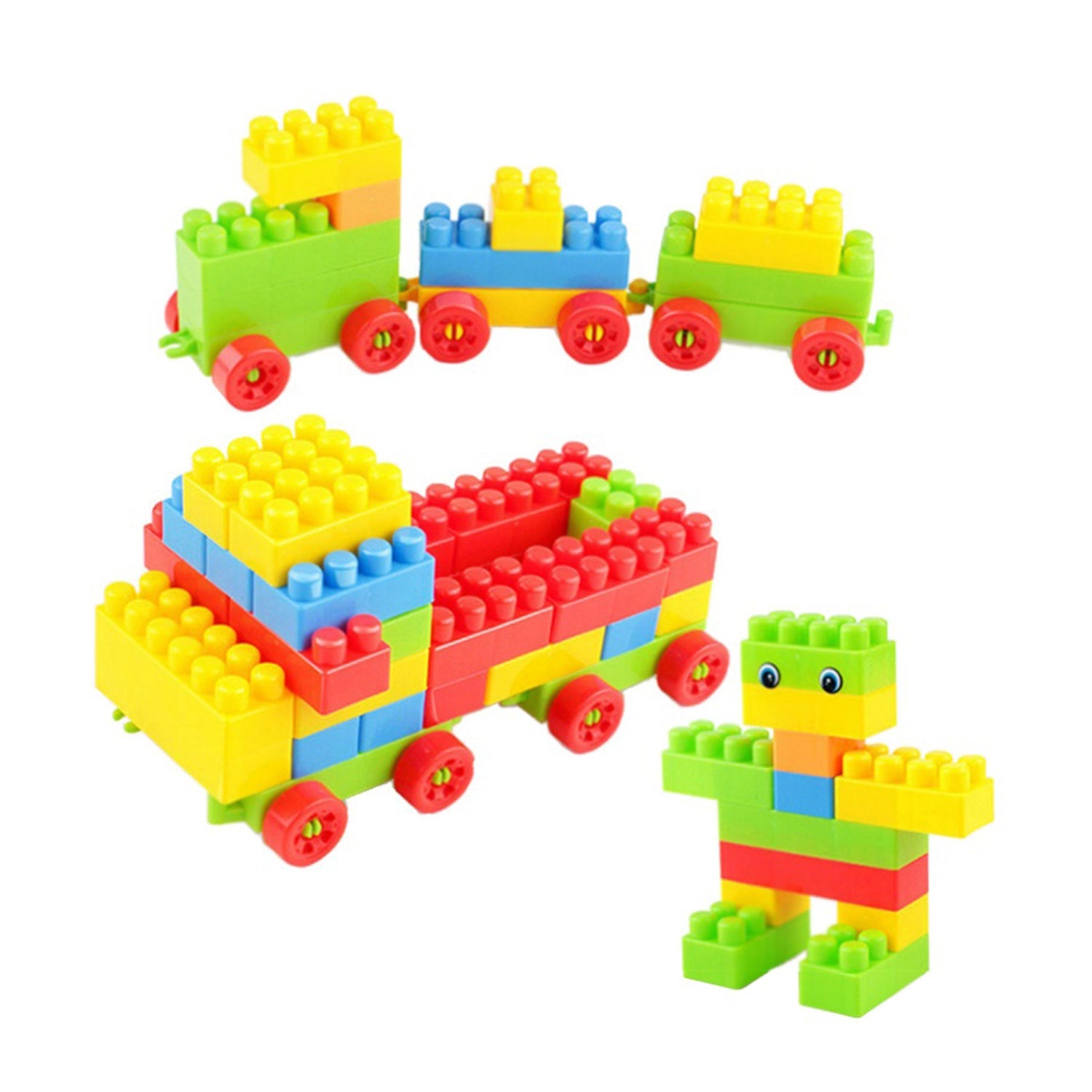 8094 Blocks Set for Kids, Play Fun and Learning Blocks for Kids Games for Children Block Game Puzzles Set Boys, Children (Multicolor, 60 Bricks Blocks) DeoDap 8094 Blocks Set for Kids, Play Fun and Learning Blocks for Kids Games for Children Block Game Puzzles Set Boys, Children (Multicolor, 60 Bricks Blocks) DeoDap